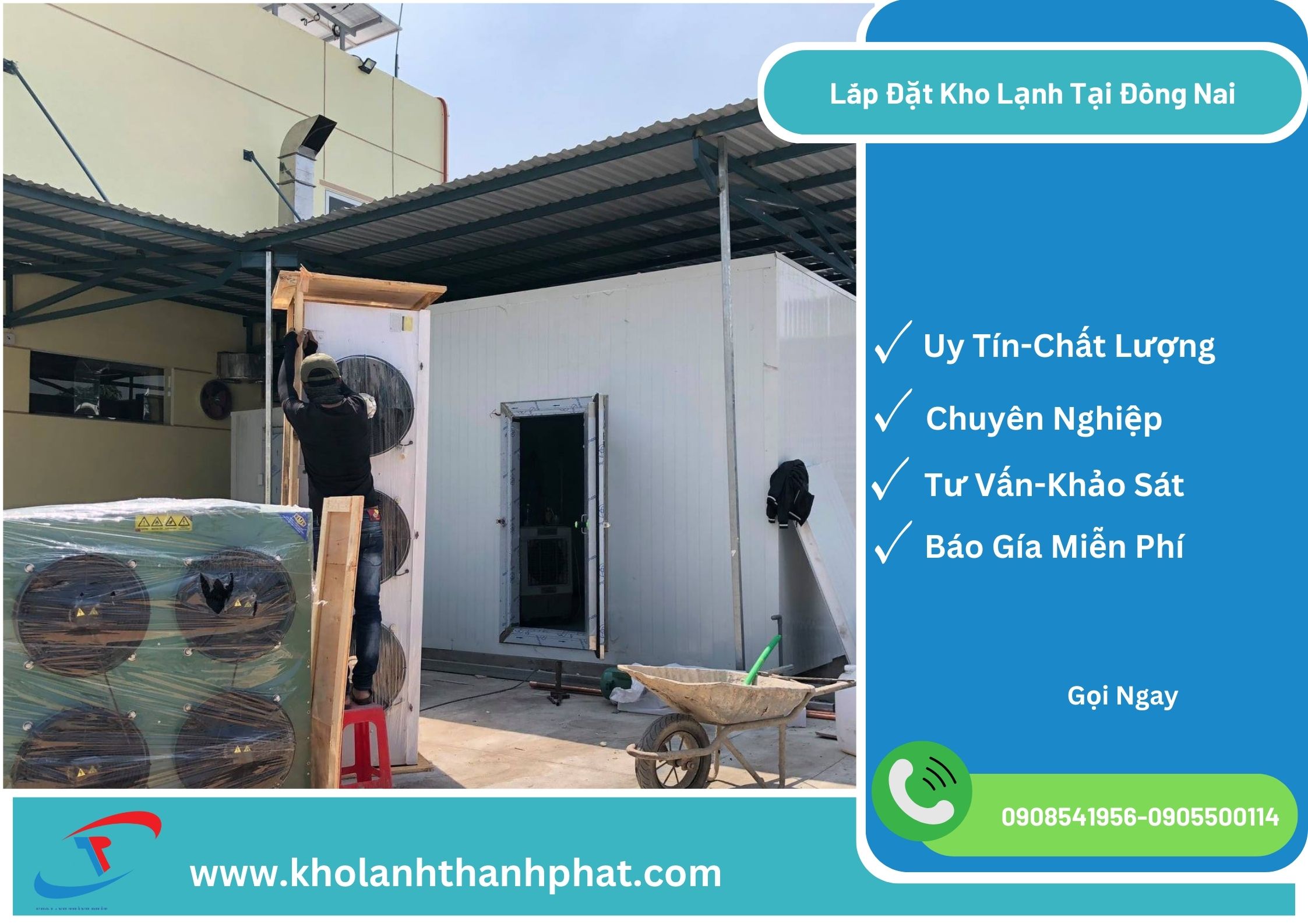 Lắp Đặt Kho Lạnh Tại Đồng Nai